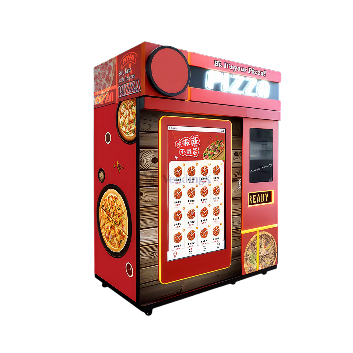 Premium Custom Pizza Automat - 3 Minuten servierbereit