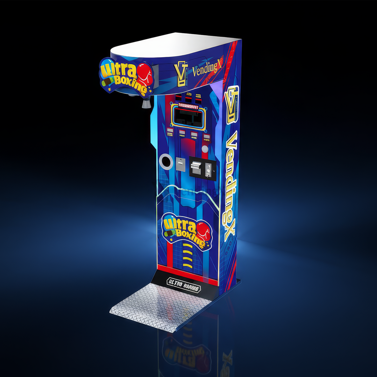 Premium Boxautomat Punchmaschine Egobooster Mackertacker