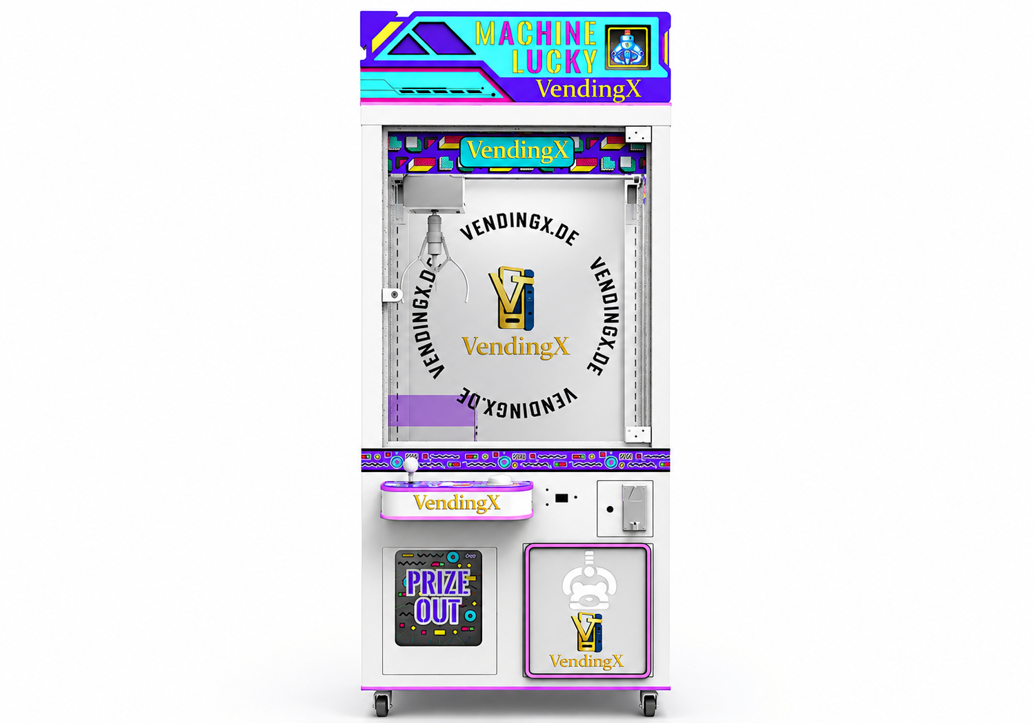 Custom Marken Greifautomat Lucky Grabber 2.0 Greifer Claw Maschine Kirmes