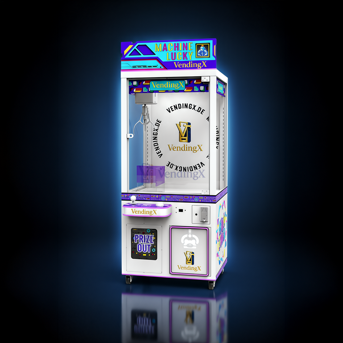Custom Marken Greifautomat Lucky Grabber 2.0 Greifer Claw Maschine Kirmes