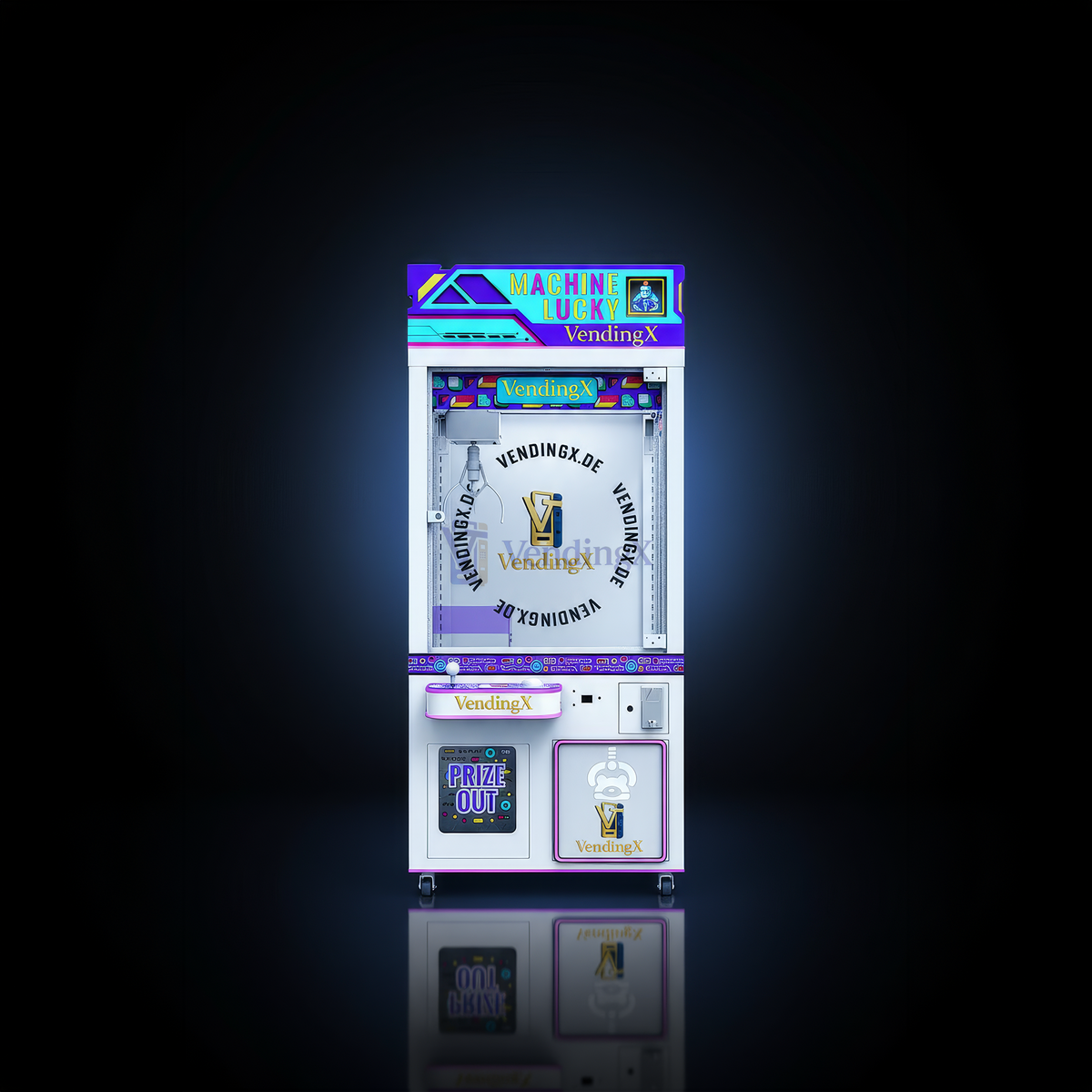 Custom Marken Greifautomat Lucky Grabber 2.0 Greifer Claw Maschine Kirmes