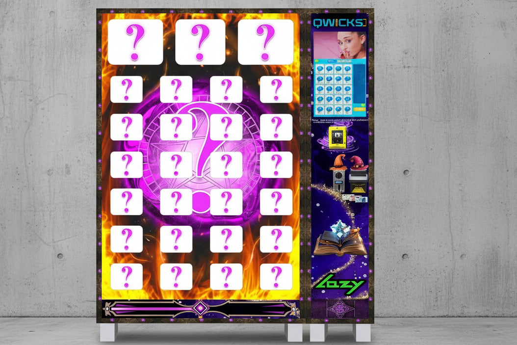 Custom MysteryPack SecretPack Automat mit 22 Zoll Display