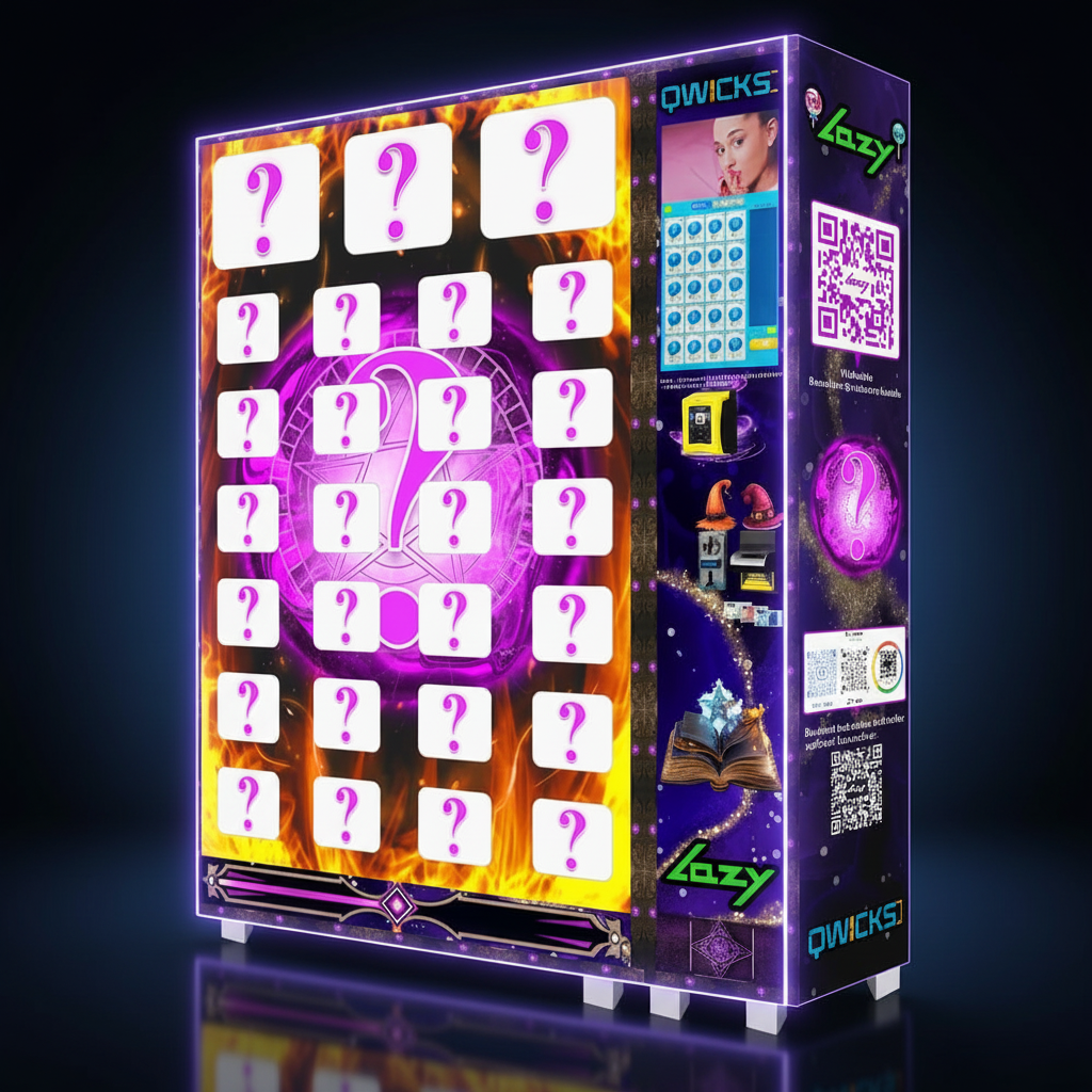 Custom MysteryPack SecretPack Automat mit 22 Zoll Display