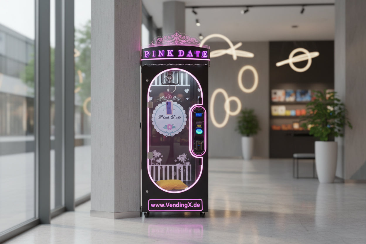 PinkDate Scherenautomat Arcade Game Spielautomat