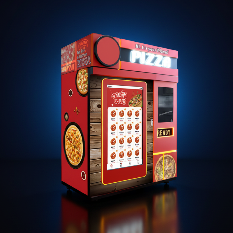 Premium Custom Pizza Automat - 3 Minuten servierbereit